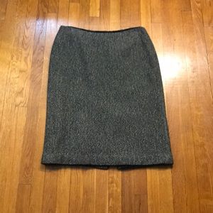 Ralph Lauren wool tweed pencil skirt